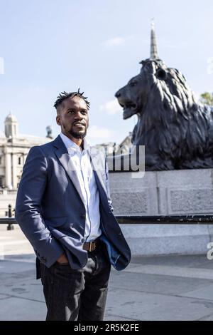 Samuel Kasumu in der Hoffnung, während der nächsten Bürgermeisterwahl in London der Kandidat der Konservativen Partei zu werden. Stockfoto