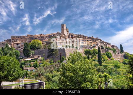 Saint Paul de Vence, ein historisches Dorf in Nizza, Frankreich Stockfoto