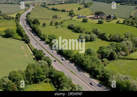 M50 Gloucestershire Picture von Antony Thompson - Thousand Word Media, KEIN VERKAUF, KEINE SYNDICATION. Weitere Informationen erhalten Sie von Mob: 07775556610 Web: ww Stockfoto