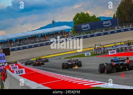 Barcelona, Spanien. 04. Juni 2023. FORMEL-1-RENNEN des spanischen Grand Prix F1 auf der Rennstrecke Circuit de Barcelona in Montmelo, Spanien am 04. Juni 2023 (Foto: Alvaro Sanchez) Cordon Press Credit: CORDON PRESS/Alamy Live News Stockfoto