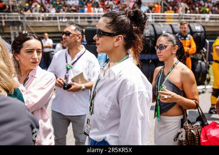 Montmelo, Spanien. 04. Juni 2023. Rosalia, spanische Sängerin während der Formel 1 AWS Gran Premio de Espana 2023, 7. Runde der Formel-1-Weltmeisterschaft 2023 vom 2. Bis 4. Juni 2023 auf dem Circuit de Barcelona-Catalunya in Montmelo, Spanien – Foto Xavi Bonilla/DPPI Credit: DPPI Media/Alamy Live News Stockfoto