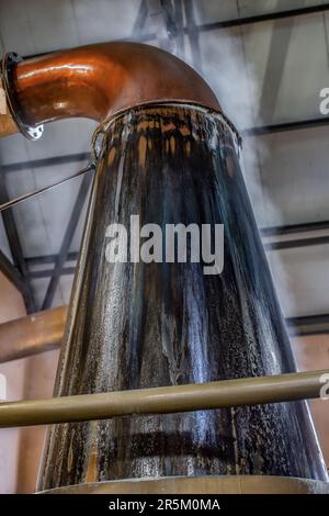 Fettercarin Distillery, Aberdeenshire, Schottland Stockfoto