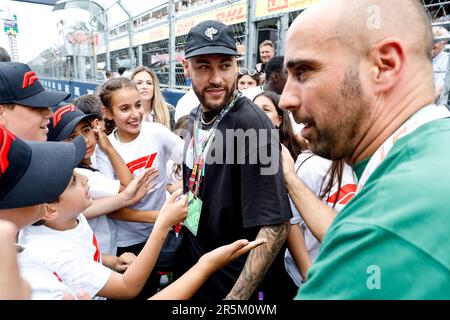 Montmelo, Spanien. 04. Juni 2023. Neymar Junior Portrait während der Formel 1 AWS Gran Premio de Espana 2023, 7. Runde der Formel-1-Weltmeisterschaft 2023 vom 2. Bis 4. Juni 2023 auf dem Circuit de Barcelona-Catalunya in Montmelo, Spanien - Foto DPPI Credit: DPPI Media/Alamy Live News Stockfoto