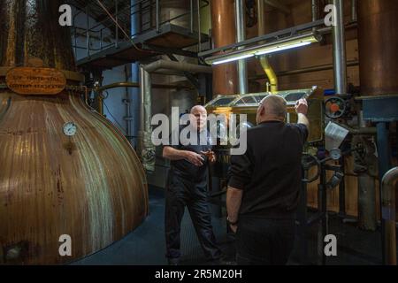 Fettercarin Distillery, Aberdeenshire, Schottland Stockfoto