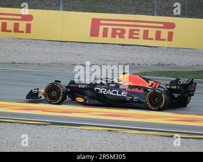 Barcelona, Spanien. 04. Juni 2023. Sergio Perez während des Catalunya Grax Prix F1 2023 auf dem Circuit of Catalunya Barcelona am 04. juni 2023 Kredit: Live Media Publishing Group/Alamy Live News Stockfoto