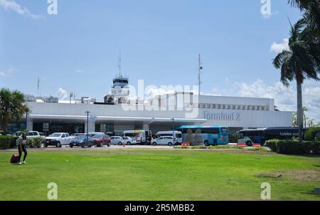 Flughafen Cancun Yucatan Mexiko Stockfoto