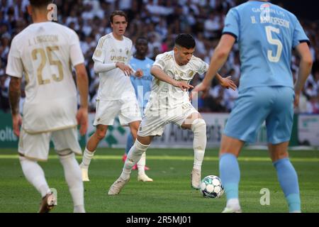 Kopenhagen, Dänemark. 04. Juni 2023. Roony Bardghji (40) vom FC Kopenhagen, der während des Superliga-Spiels 3F zwischen dem FC Kopenhagen und dem Randers FC in Parken in Kopenhagen gesehen wurde. (Foto: Gonzales Photo/Alamy Live News Stockfoto