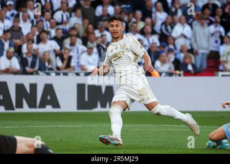 Kopenhagen, Dänemark. 04. Juni 2023. Roony Bardghji (40) vom FC Kopenhagen, der während des Superliga-Spiels 3F zwischen dem FC Kopenhagen und dem Randers FC in Parken in Kopenhagen gesehen wurde. (Foto: Gonzales Photo/Alamy Live News Stockfoto