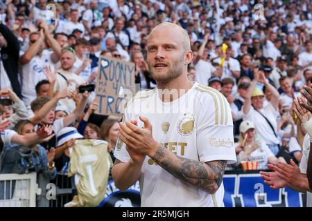 Kopenhagen, Dänemark. 04. Juni 2023. Nicolai Boilesen vom FC Kopenhagen nach dem Superliga-Spiel 3F zwischen dem FC Copenhagen und dem Randers FC in Parken in Kopenhagen. (Foto: Gonzales Photo/Alamy Live News Stockfoto