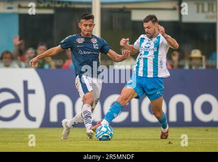 Belem, Brasilien. 04. Juni 2023. PA - BELEM - 06/04/2023 - BRASILEIRO C 2023, PAYSANDU X SAO JOSE - Bonilha-Spieler von Paysandu während eines Spiels gegen Sao Jose im Curuzu-Stadion für die brasilianische Meisterschaft C 2023. Foto: Fernando Torres/AGIF/Sipa USA Guthaben: SIPA USA/Alamy Live News Stockfoto