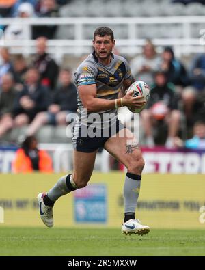 Newcastle, Großbritannien. 4. Juni 2023Jay Pitts von Wakefield Trinity in Aktion während des Spiels der Betfred Super League zwischen Hull Football Club und Warrington Wolves in St. James's Park, Newcastle, Sonntag, den 4. Juni 2023. (Foto: Mark Fletcher | MI News) Guthaben: MI News & Sport /Alamy Live News Stockfoto