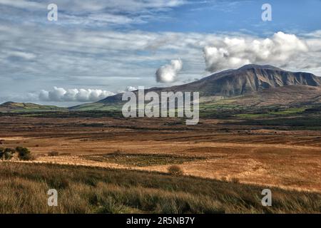 Slieve Mish Mountains, Ballyarkane Oughter, Dingle Peninsula, County Kerry, Irland Stockfoto