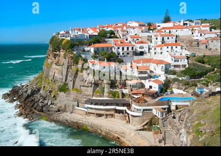 Azenhas do Mar, Costa da Lisboa, Portugal Stockfoto