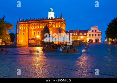 Rathaus, Sandomir, Heiliges Kreuz, Sandomierz, Polen Stockfoto