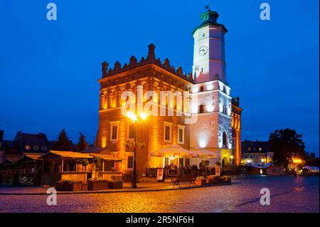 Rathaus, Sandomir, Heiliges Kreuz, Sandomierz, Polen Stockfoto