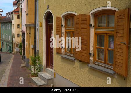 Landsberg am Lech, Romantische Straße, Romantische Straße, Bayern, Deutschland Stockfoto