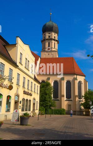 Schongau, Pfaffenwinkel, Romantische Straße, Romantische Straße Stockfoto