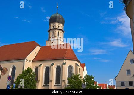 Schongau, Pfaffenwinkel, Romantische Straße, Romantische Straße Stockfoto