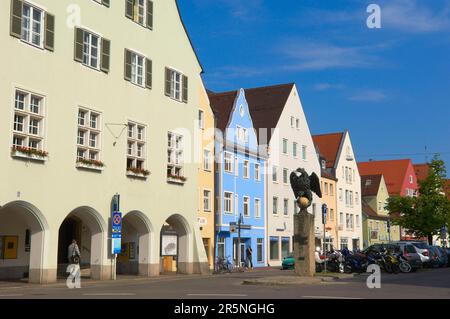 Schongau, Pfaffenwinkel, Romantische Straße, Romantische Straße Stockfoto