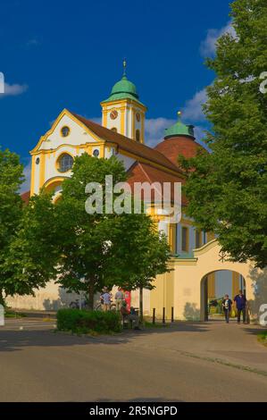 Friedberg, Wallfahrtskirche Herrgottsruh, Schwäbien, Bayern, Bezirk Aichach-Friedberg, Deutschland Stockfoto