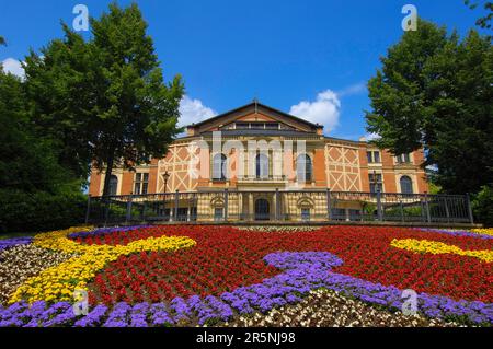 Bayreuth, Festival Richard Wagner Opera House, Bayreuth Festival Theatre, Opera House, Oberfranken, Franken, Bayern, Deutschland Stockfoto