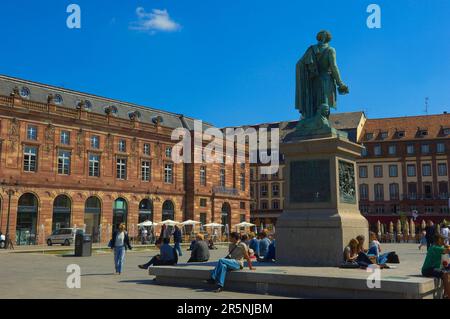 Straßburg, Kleber-Platz, UNESCO-Weltkulturerbe, Place Kleber, Elsass, Bas Rhin, Frankreich Stockfoto