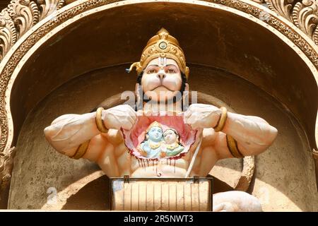 Bhagawan Hanuman Mandir - Kudroli-Tempel, New Mangalore, Indien Stockfoto