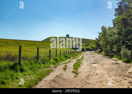 Rivington Pike, Lancashire, Großbritannien Stockfoto