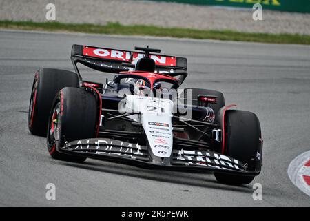Montmelo, Espagne. 02. Juni 2023. Während der Formel 1 AWS Gran Premio de Espana 2023, 7. Runde der Formel-1-Weltmeisterschaft 2023 vom 2. Bis 4. Juni 2023 auf dem Circuit de Barcelona-Catalunya in Montmelo, Spanien – Foto DPPI Credit: DPPI Media/Alamy Live News Stockfoto