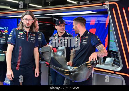 Montmelo, Espagne. 01. Juni 2023. Während der Formel 1 AWS Gran Premio de Espana 2023, 7. Runde der Formel-1-Weltmeisterschaft 2023 vom 2. Bis 4. Juni 2023 auf dem Circuit de Barcelona-Catalunya in Montmelo, Spanien – Foto DPPI Credit: DPPI Media/Alamy Live News Stockfoto