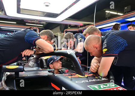 Montmelo, Espagne. 01. Juni 2023. Während der Formel 1 AWS Gran Premio de Espana 2023, 7. Runde der Formel-1-Weltmeisterschaft 2023 vom 2. Bis 4. Juni 2023 auf dem Circuit de Barcelona-Catalunya in Montmelo, Spanien – Foto DPPI Credit: DPPI Media/Alamy Live News Stockfoto