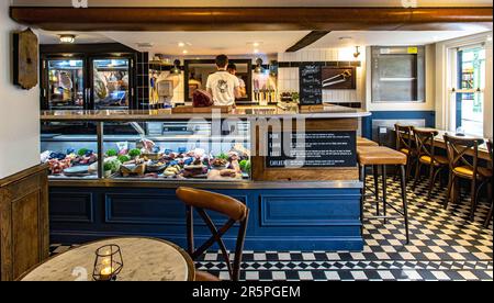 The Butchers Tap and Grill in Marlow, Buckinghamshire, Großbritannien Stockfoto