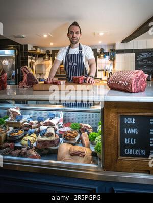 The Butchers Tap and Grill in Marlow, Buckinghamshire, Großbritannien Stockfoto