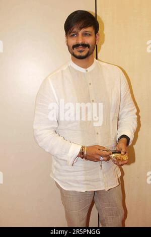 Vivek Oberoi, Vivek Anand Oberoi, indischer Schauspieler, Brahma Kumaris Talk, Mumbai, Indien am 21. Mai 2017 Stockfoto