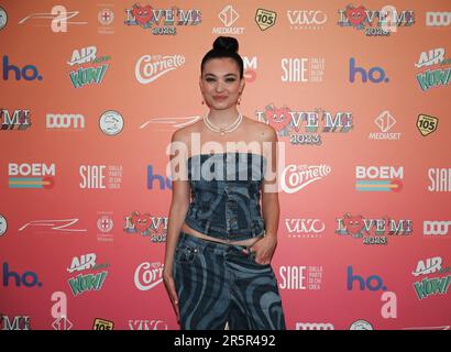 Mailand, . 05. Juni 2023. Milano, Italien LOVE MI 2023 PhotoCall Presentation Konzert am 27. 2023. Juni auf der Piazza Duomo Foto: Mariasole Pollio Credit: Independent Photo Agency Srl/Alamy Live News Credit: Independent Photo Agency/Alamy Live News Stockfoto