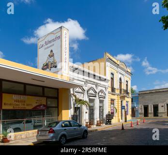 Restaurant Los Almendros, Museum of Popular Art, Museo de Arte Popular de Yucatan, Merida, Yucatan State, Mexiko Stockfoto