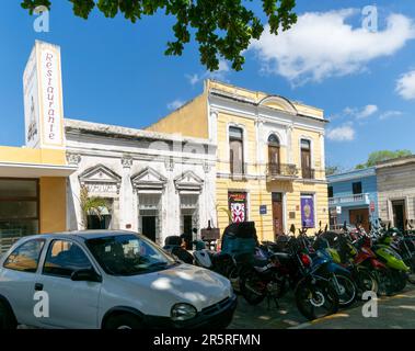 Vana Restaurant, Museum of Popular Art, Museo de Arte Popular de Yucatan, Merida, Yucatan State, Mexiko Stockfoto