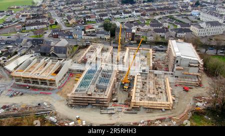 Limerick, Clare St., Irland 05,März,2023 Ansicht der neuen Stadtentwicklungserweiterung Stockfoto