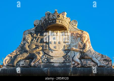 Portugal, Region Alentejo, Elvas, befestigte Garnisonsstadt (UNESCO-Weltkulturerbe), Innentor von Olivensa Stockfoto