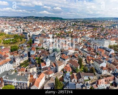 Frankreich, Allier, Bourbonnais, Vichy, von der UNESCO als Teil der Grandes Villes d'Eaux d'Europe (große Heilbäder Europas), Allier-Tal, Bourbonnais gelistet Stockfoto