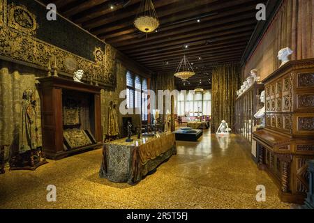 Italien, Venetien, Venedig, UNESCO-Weltkulturerbe, Fortuny Museum Stockfoto