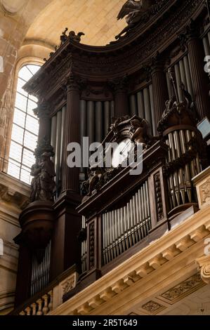 Frankreich, Paris (75), Kirche Saint-Sulpice, Orgel Stockfoto