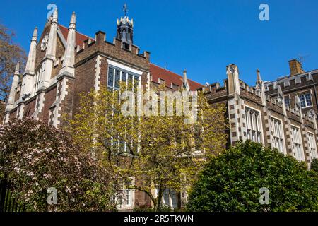 Die herrliche Middle Temple Hall in der City of London, Großbritannien. Stockfoto