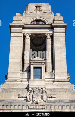 Freemasons Hall, an der Great Queen Street in London, Großbritannien - das Hauptquartier der United Grand Lodge of England und das Supreme Grand Chapter von Royal Arch Masons Stockfoto