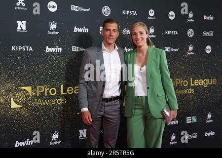 Brüssel, Belgien. 05. Juni 2023. Der Schiedsrichter Jonathan Lardot wird bei den Pro League Awards, die von der Pro League am Montag, den 05. Juni 2023 in Brüssel organisiert werden, abgebildet. BELGA PHOTO VIRGINIE LEFOUR Kredit: Belga News Agency/Alamy Live News Stockfoto