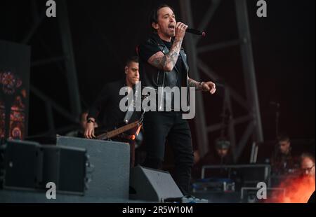 Billy Talent live beim Slam Dunk Festival North leeds uk, 28. Mai 2023. Stockfoto