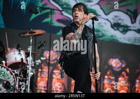 Billy Talent live beim Slam Dunk Festival North leeds uk, 28. Mai 2023. Stockfoto