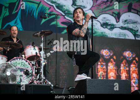 Billy Talent live beim Slam Dunk Festival North leeds uk, 28. Mai 2023. Stockfoto