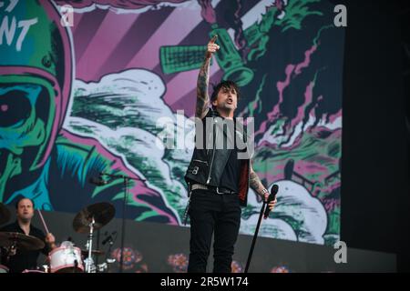 Billy Talent live beim Slam Dunk Festival North leeds uk, 28. Mai 2023. Stockfoto