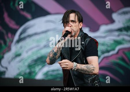Billy Talent live beim Slam Dunk Festival North leeds uk, 28. Mai 2023. Stockfoto